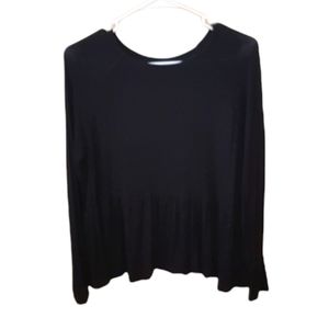 COPY - MOSSIMO  Black Tunic Blouse